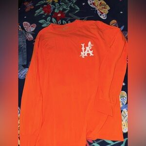 Orange Long Sleeve Tee
